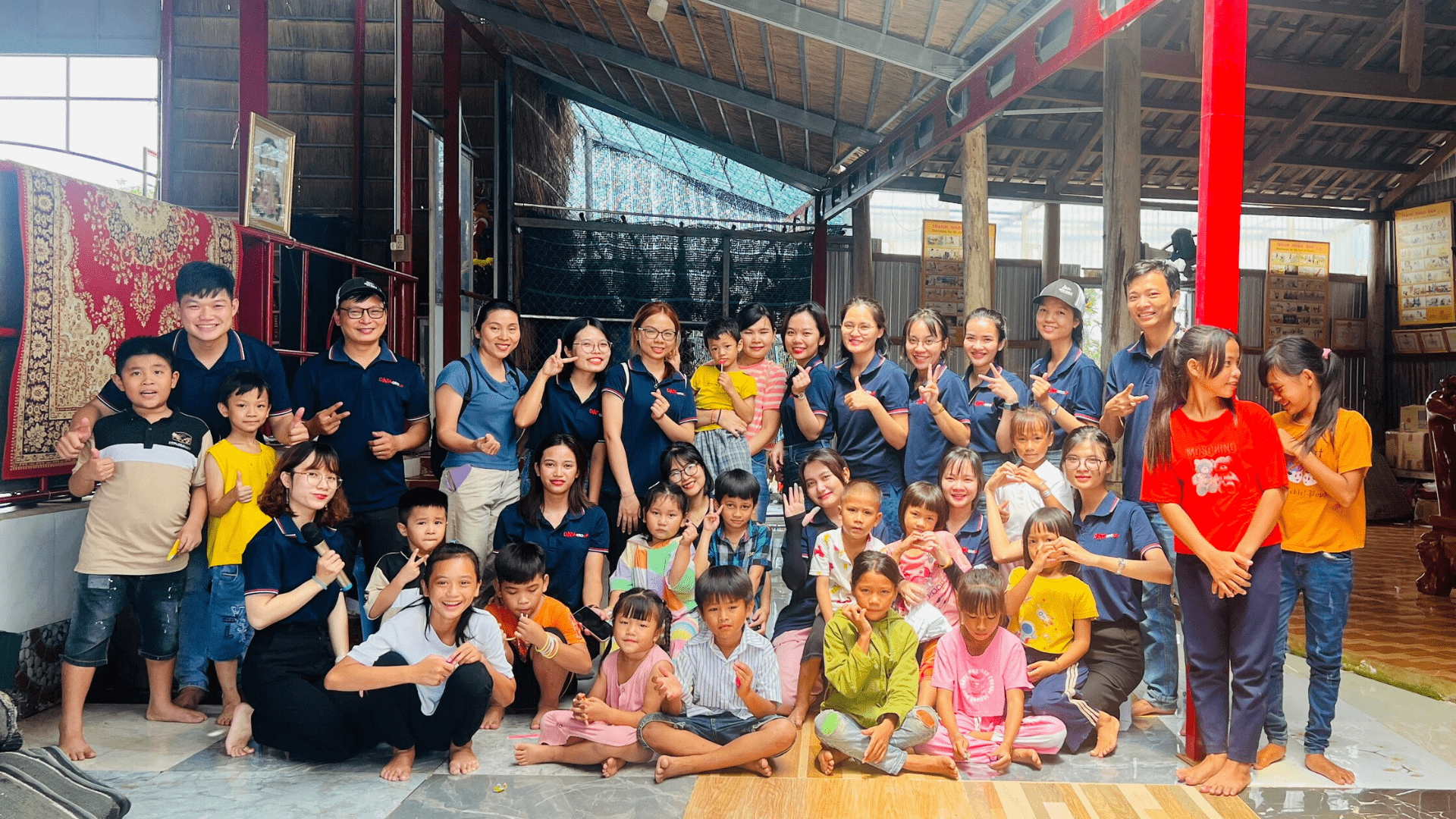 VOLUNTEER PROGRAM "FUN WITH CHILDREN IN THE RAFT VILLAGE"