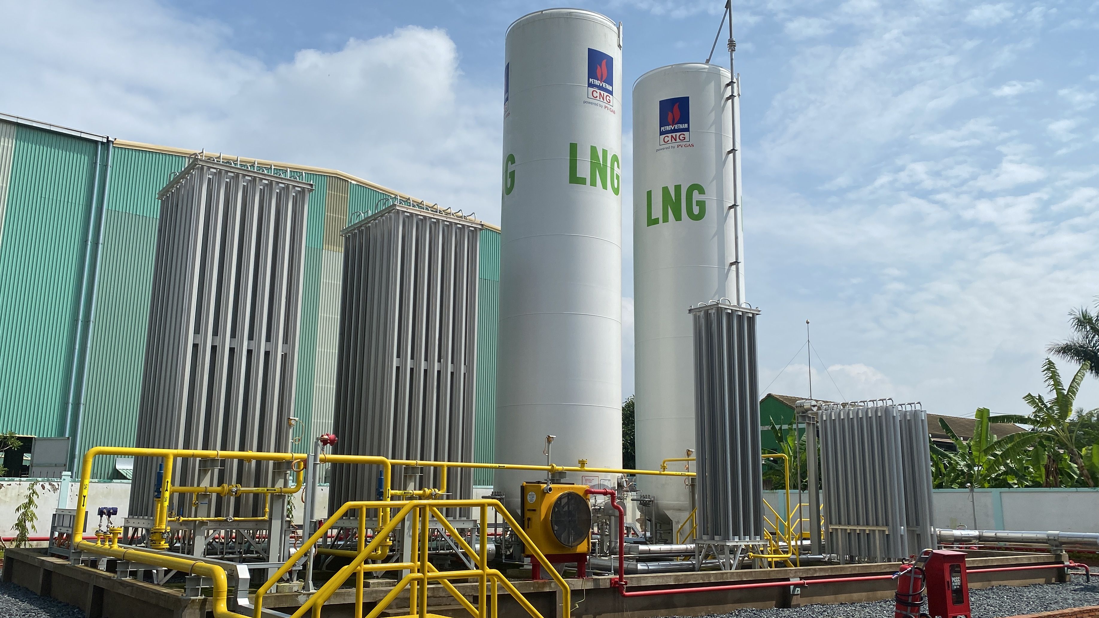 Trạm cấp khí LNG đầu tiên tại KCN Thuận Đạo